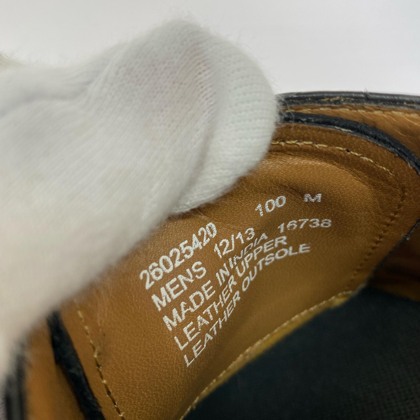 シューズ bostonian ウイングチップ レザーシューズ ブラック