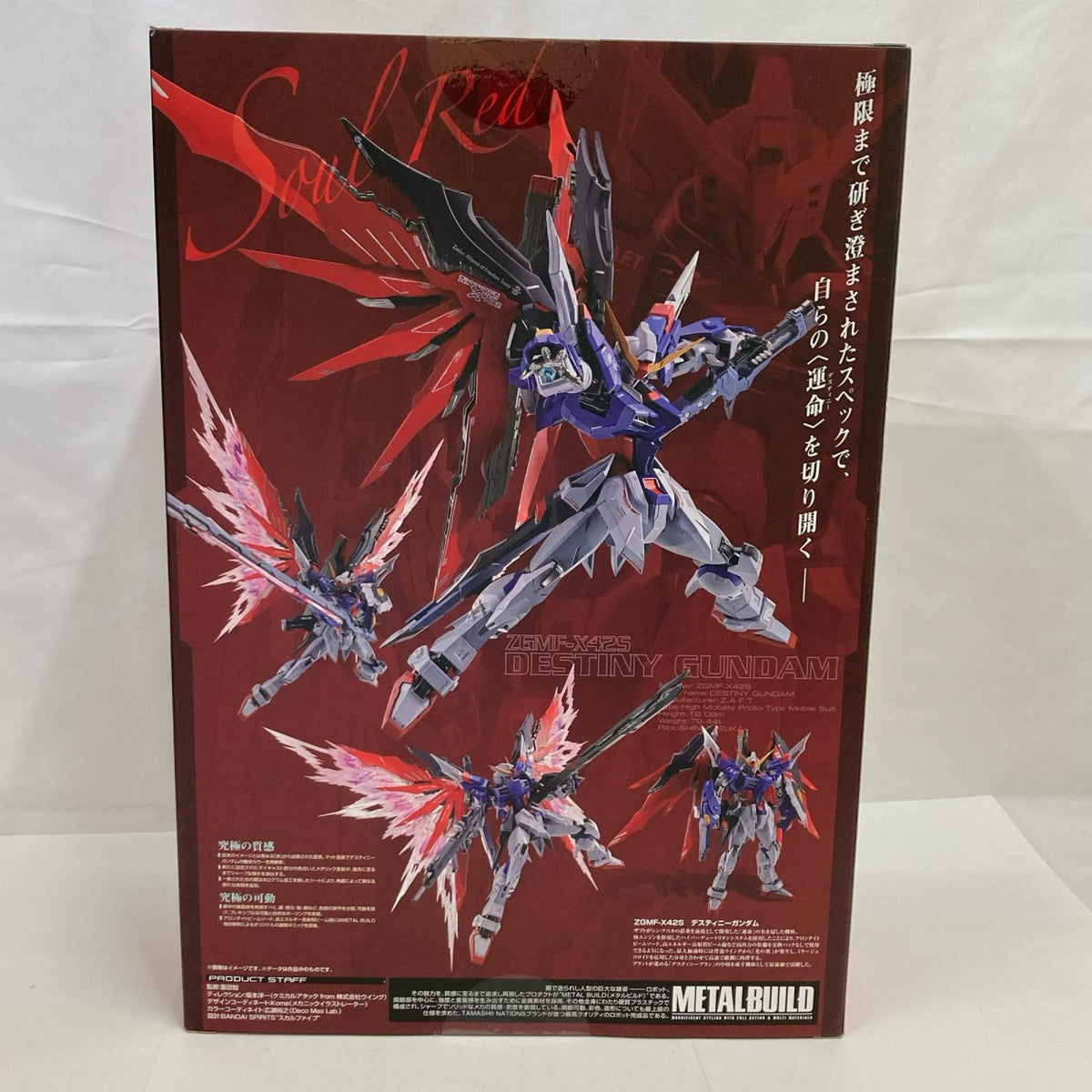 METALBUILD デスティニーガンダム　SOUL RED Ver. フィギュア/グッズ