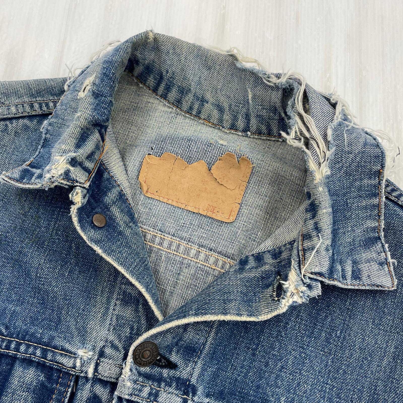 デニムジャケット 60s頃 LEVI'S BIG E 71205 ブルー
