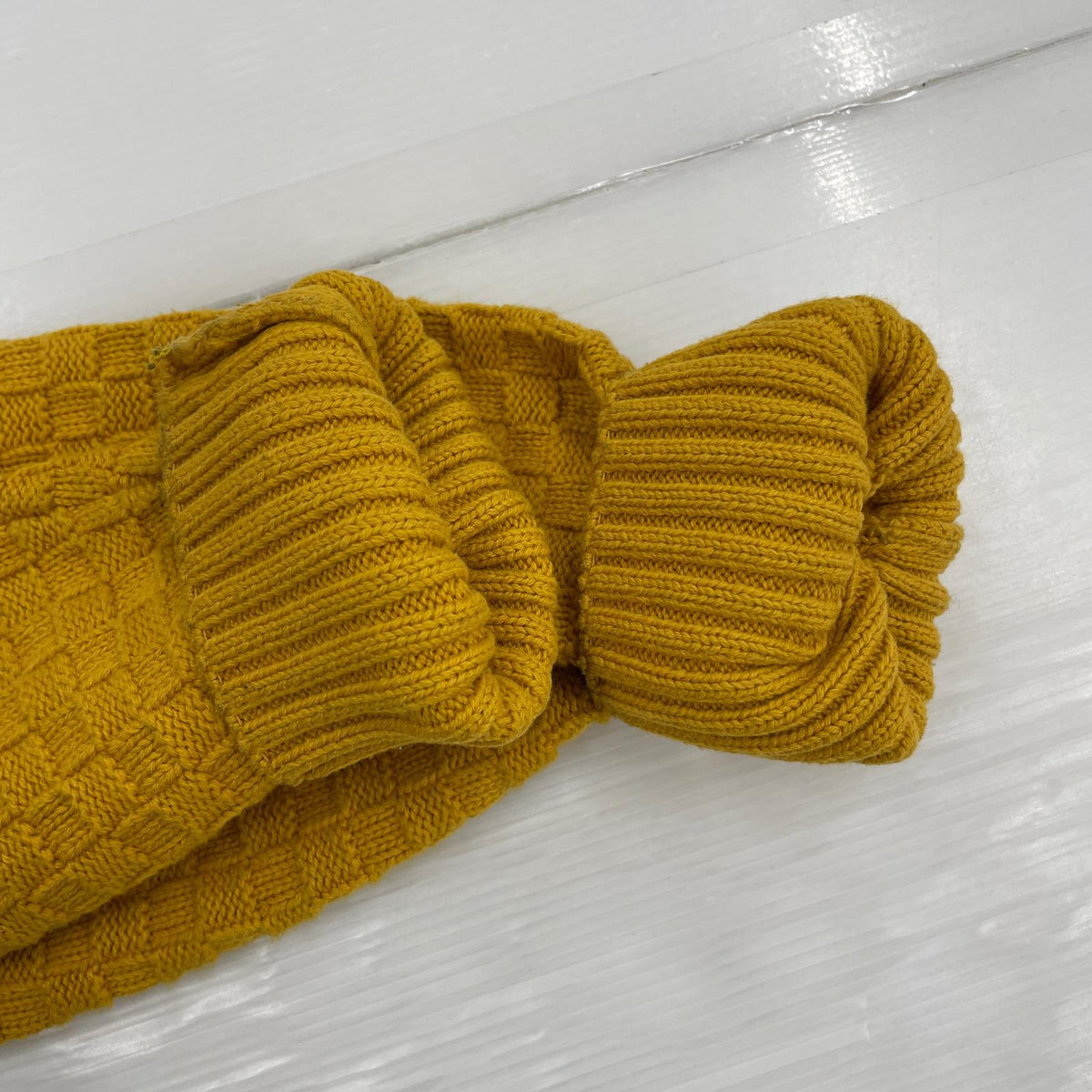 ニット GABBA ELO KNIT P4342 (M) M イエロー