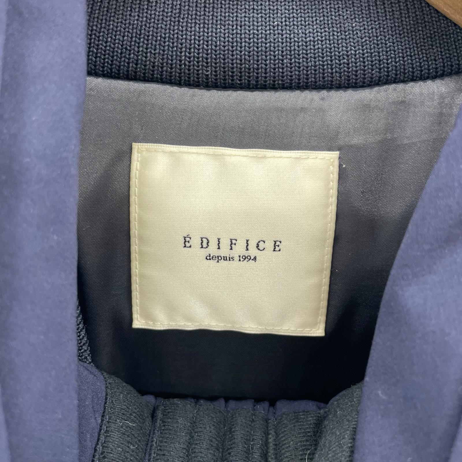 ダウンジャケット EDIFICE ダウンジャケット S ネイビー