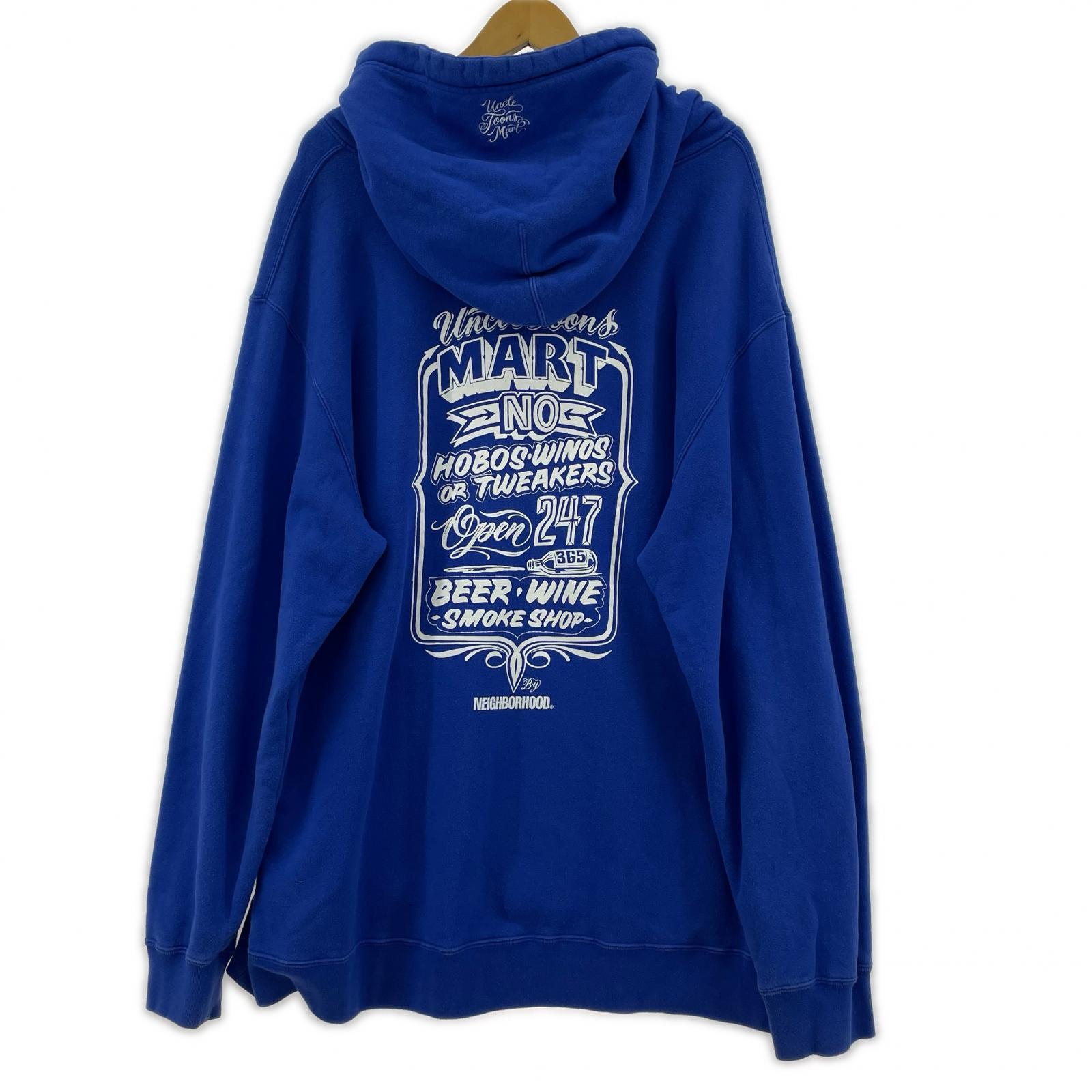 パーカー × MR CARTOON TOONS HOODY（XL） ブルー