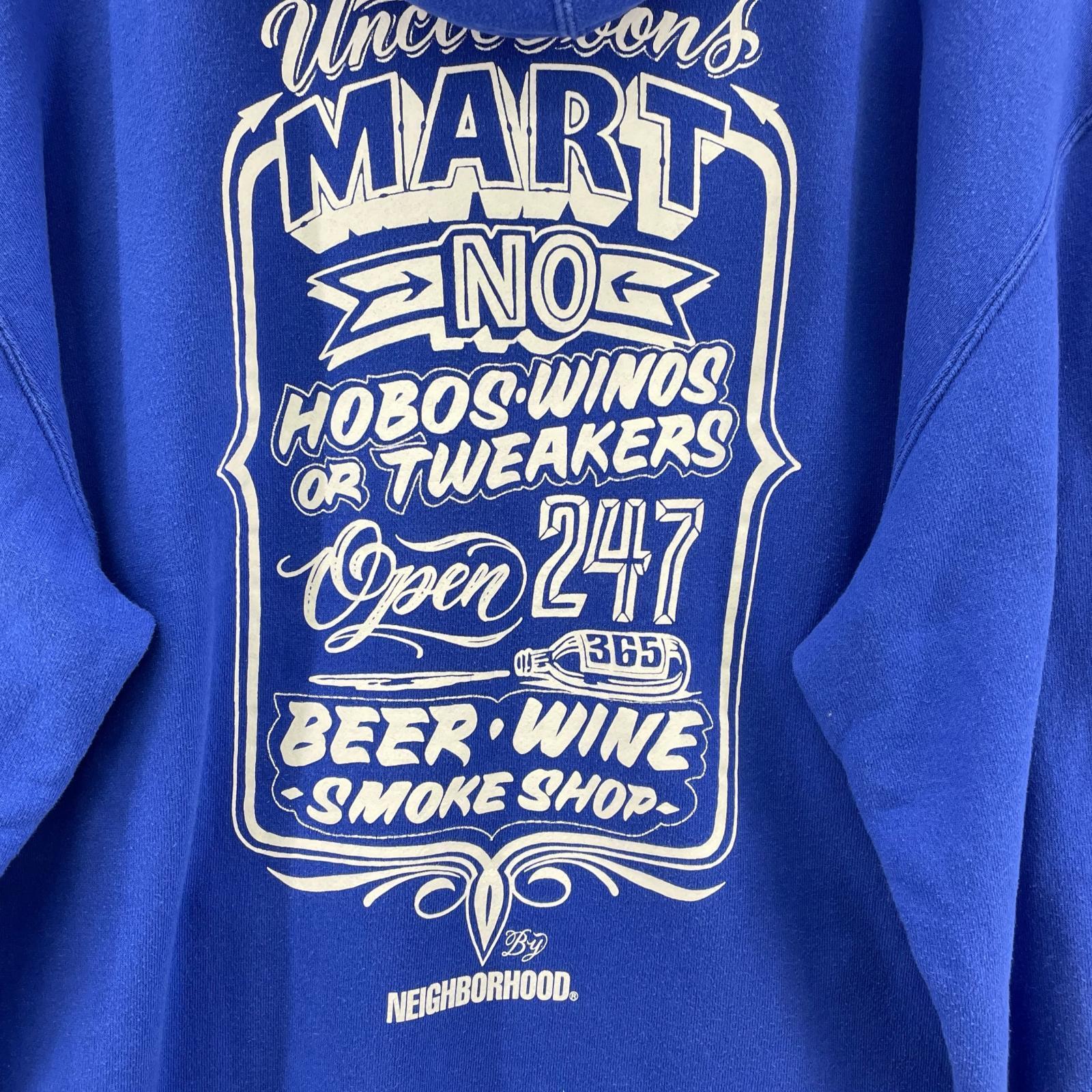 パーカー × MR CARTOON TOONS HOODY（XL） ブルー