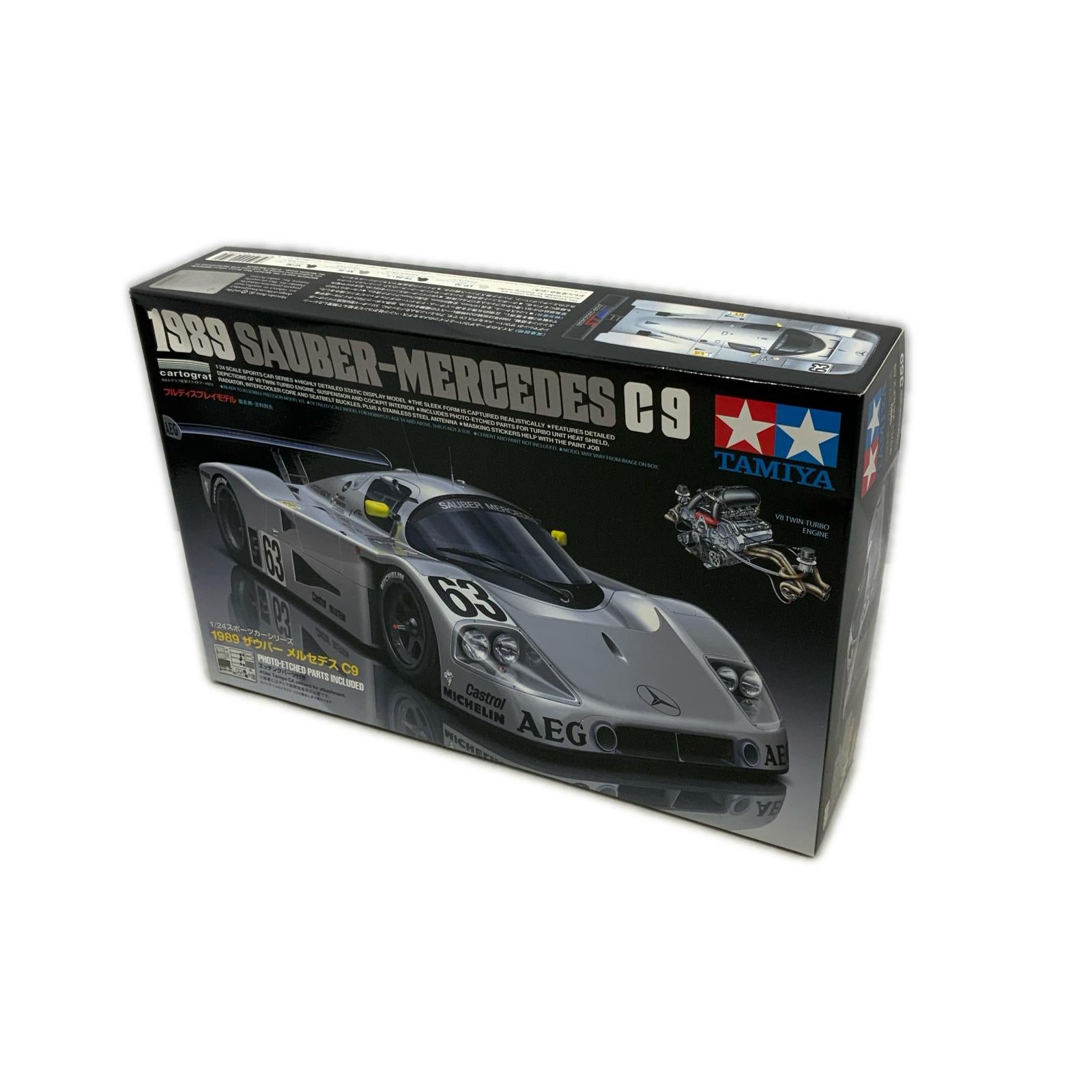 タミヤ 1/24 1989 ザウバー メルセデス C9 TAMIYA カープラモ・ミニ四駆