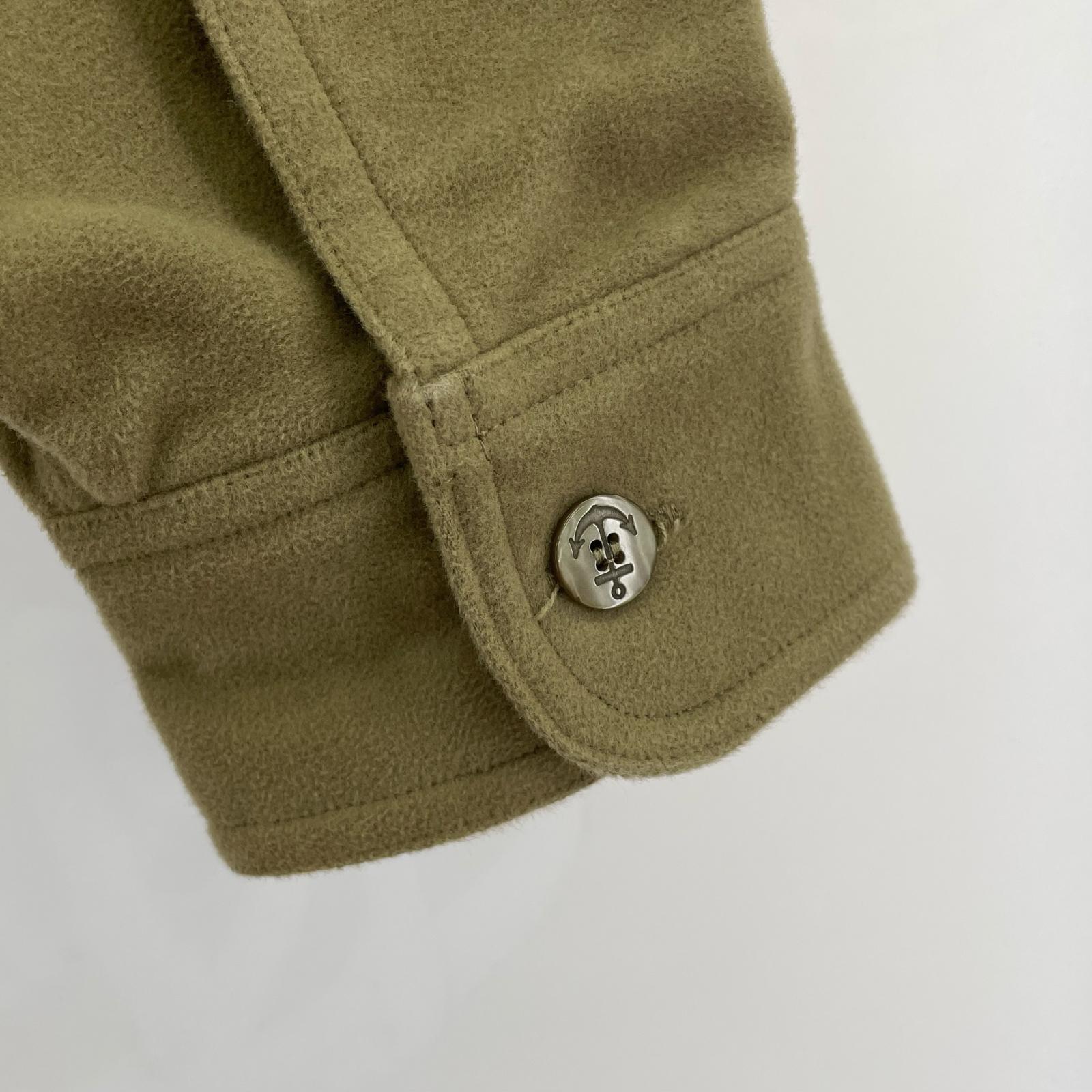 ジャケット tone MOLE SKIN CPO SHIRT カーキ (2) ブラウン