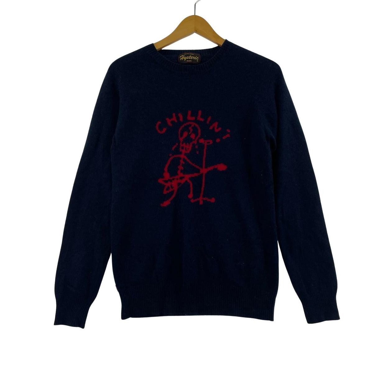 ニット CHILLIN NAVY FREE フリー ネイビー