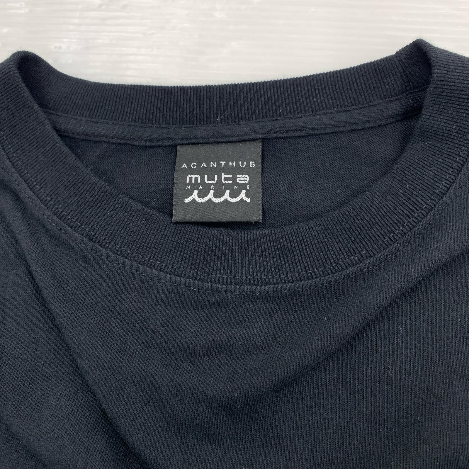 長袖Ｔシャツ ACANTHUS メッシュポケット L/Sカットソー L ブラック