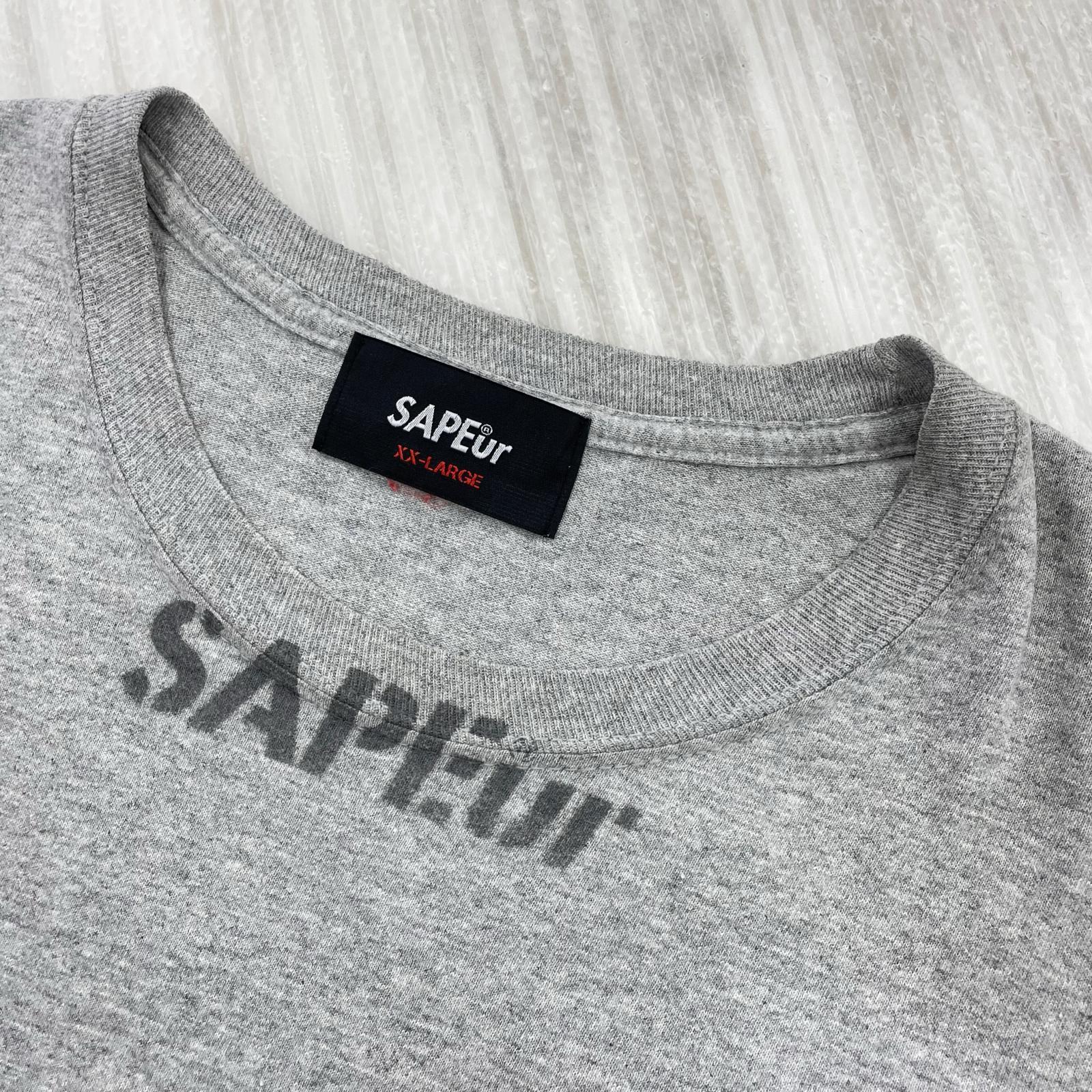 長袖Ｔシャツ SAPeur グレー　XXL グレー