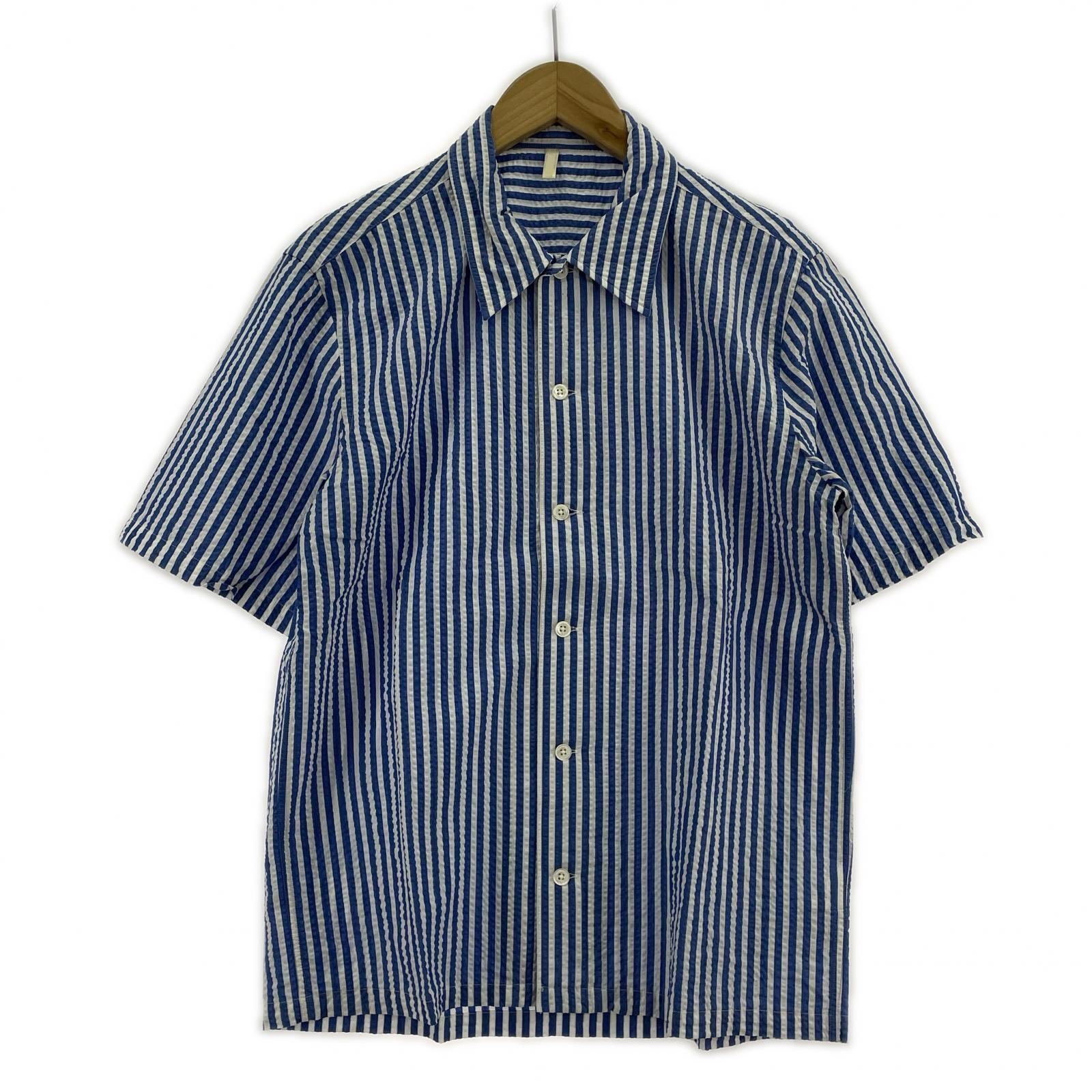 半袖シャツ SUNFLOWER SPACE SHIRT ブルー S