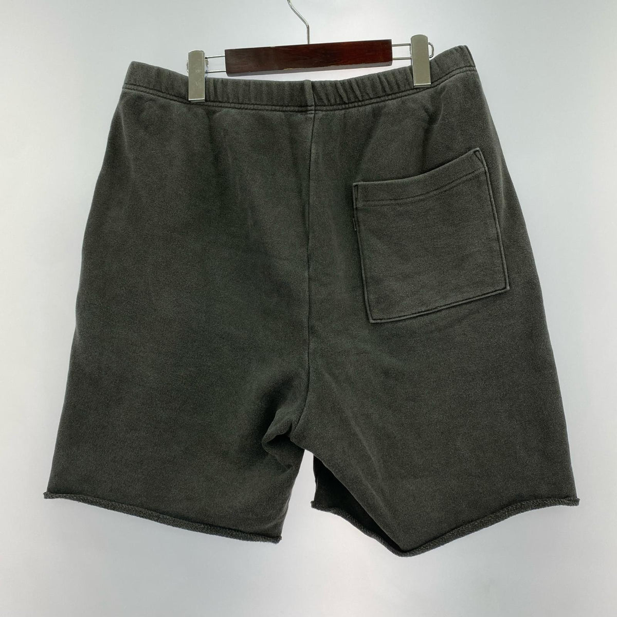 ショートパンツ OVY Pigment Dyed Relax Fit Sweat Shorts L ブラック