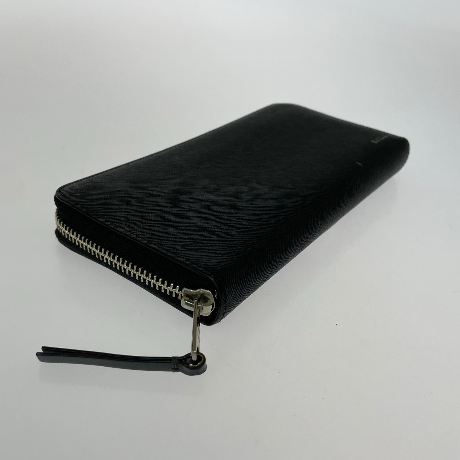 長財布 ラウンドZIP 長財布 ブラック