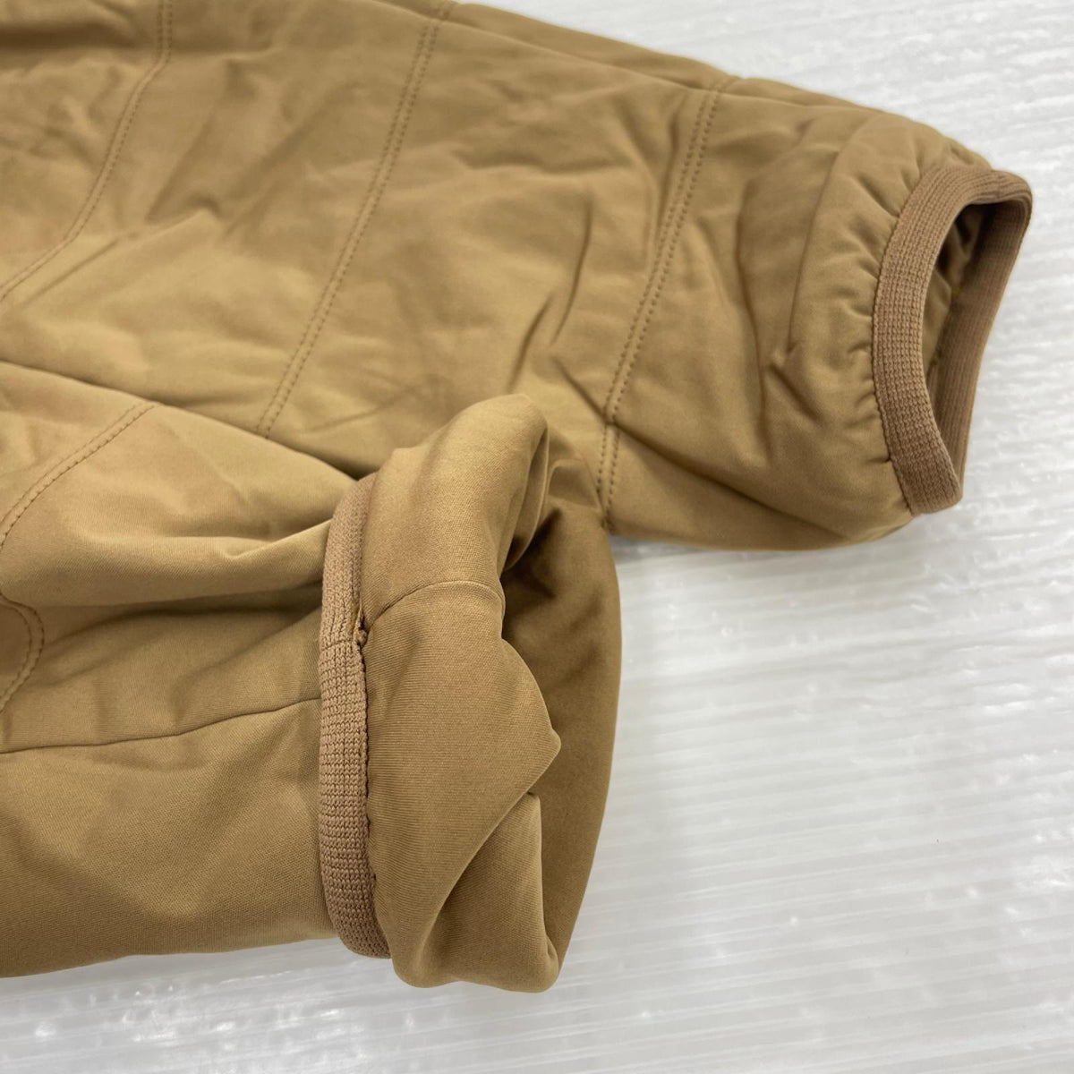 ジャケット ﾌﾚｷｼﾌﾞﾙｲﾝｻﾚｰｼｮﾝ ﾉｰｶﾗｰ ﾍﾞｰｼﾞｭ L L ブラウン