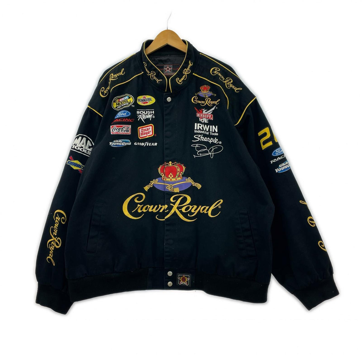 ジャケット JH design クラウン レーシングジャケット ブラック