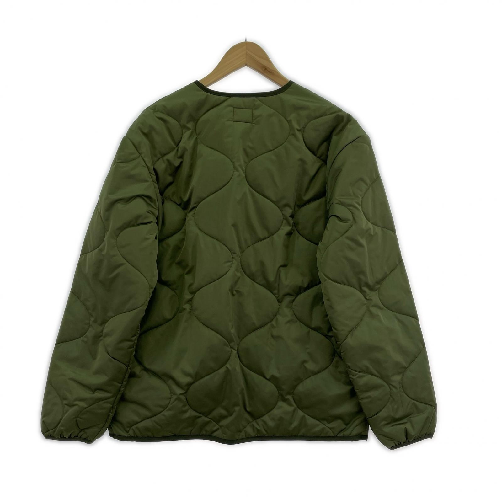 ジャケット A BATHING APE キルティングジャケット M カーキ