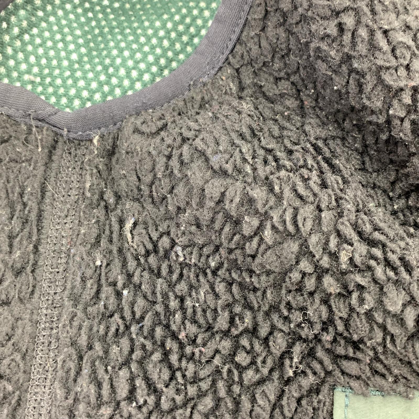 その他アウター 90s USA製 Retoro-X PEF Fleece Vest L L ブラック