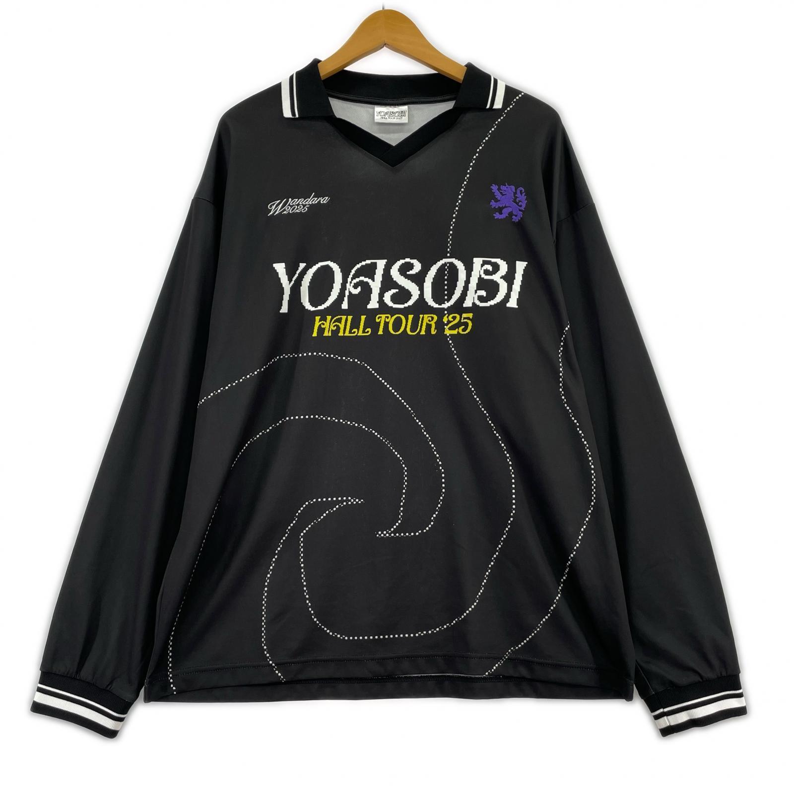 長袖シャツ YOASOBI/WANDARA Game Shirts/L/YB-TKO-088 L ブラック