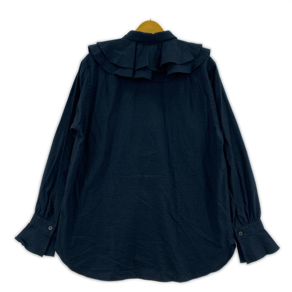 その他トップス Oblada チェック ラッフルシャツ SIZE F F2510SH03