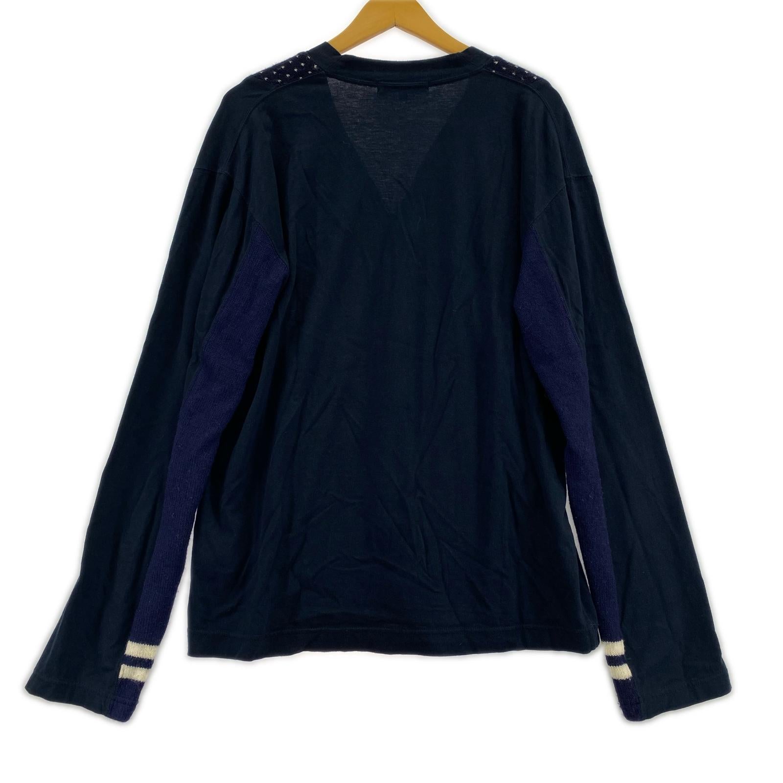 カーディガン COMME des GARCONS カーディガン M ネイビー