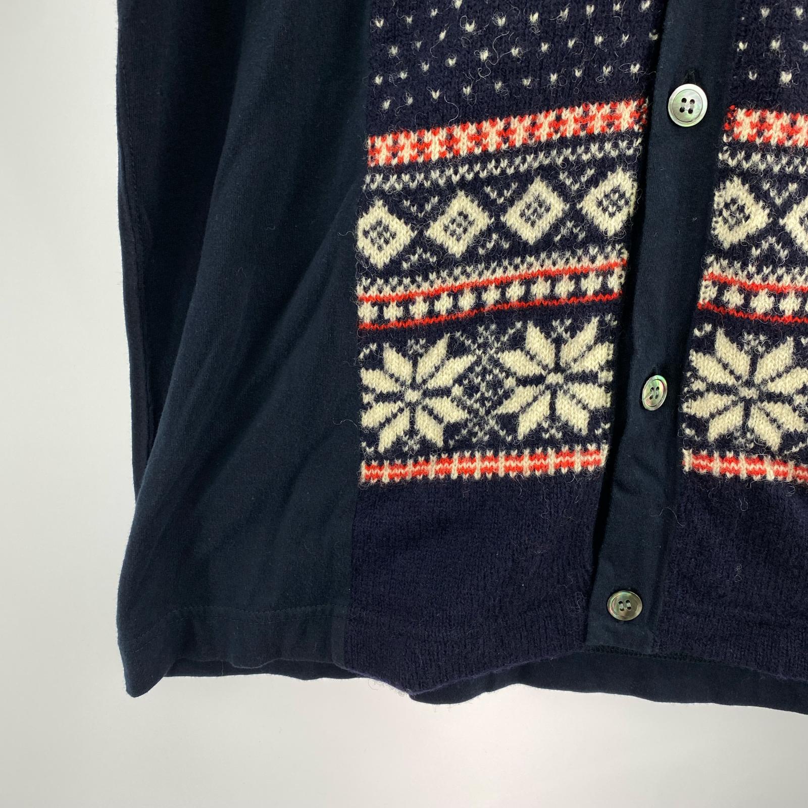 カーディガン COMME des GARCONS カーディガン M ネイビー