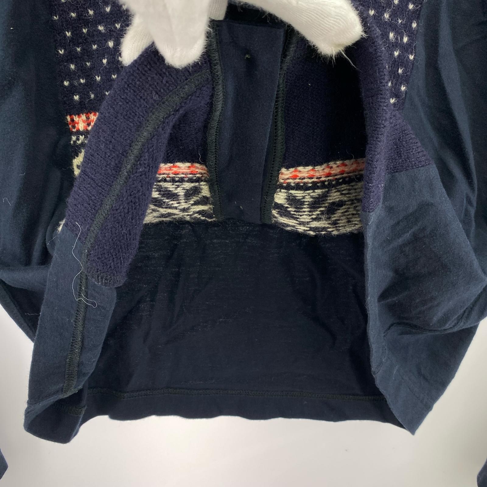 カーディガン COMME des GARCONS カーディガン M ネイビー