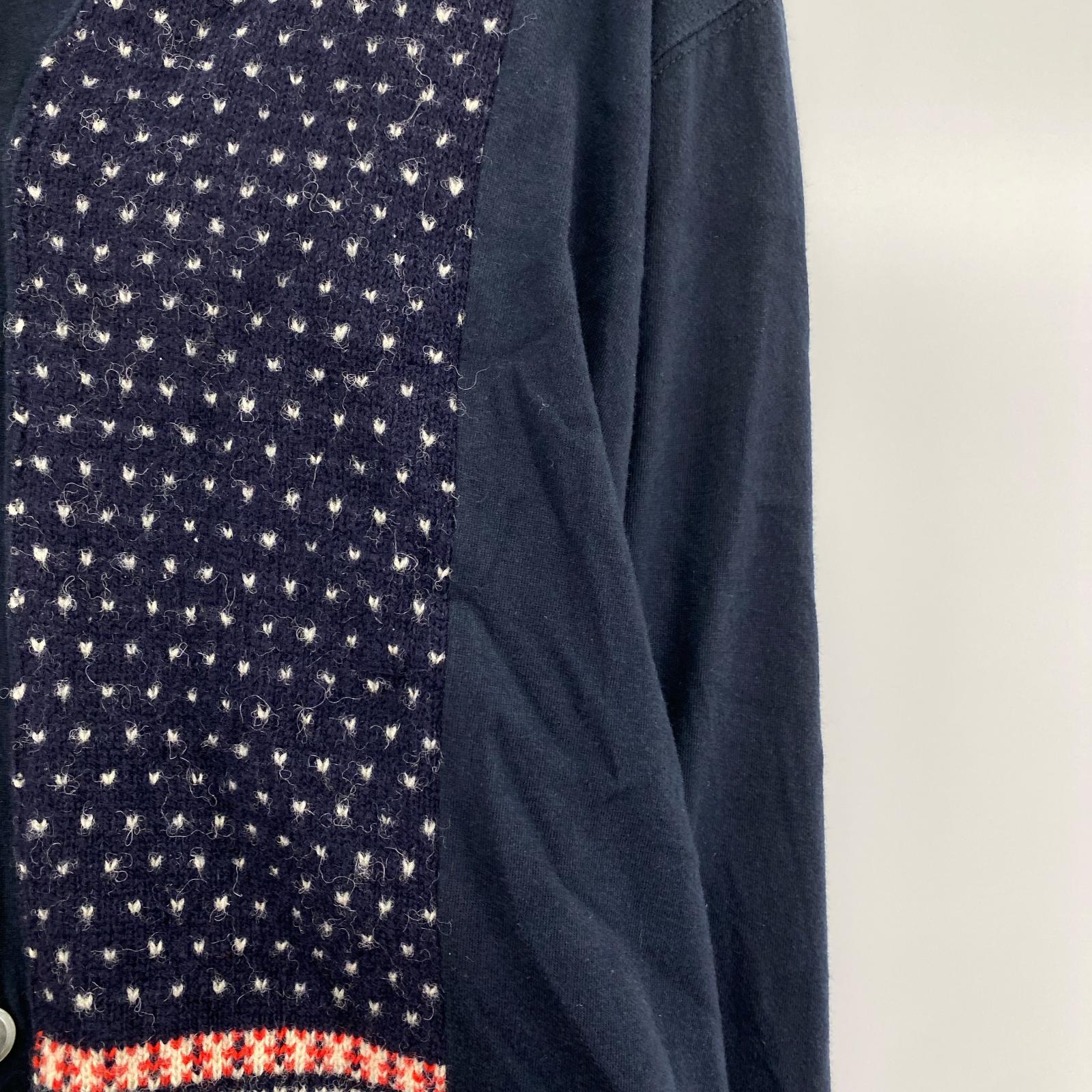 カーディガン COMME des GARCONS カーディガン M ネイビー
