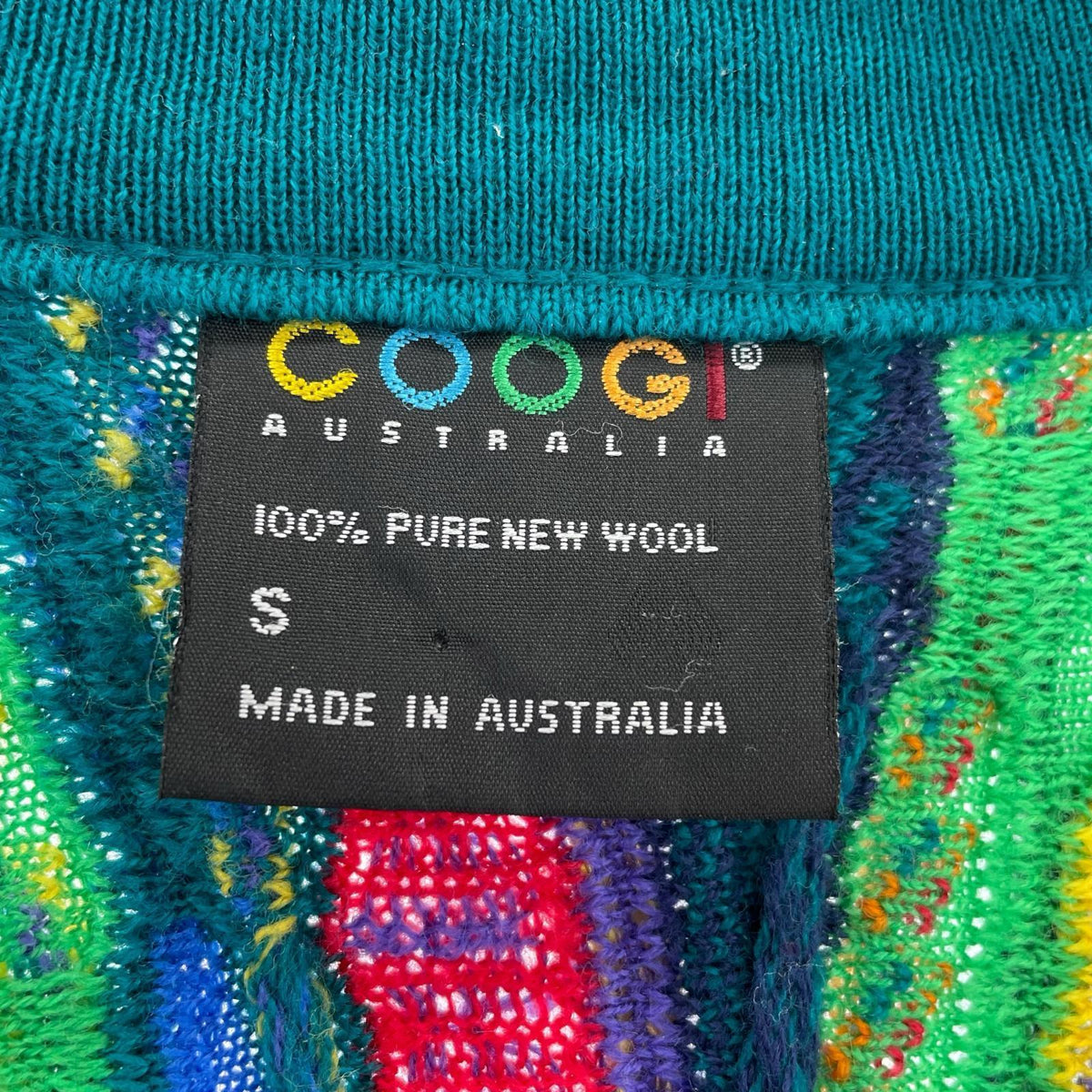 カーディガン COOGI 立体編 カーディガン マルチカラー S S マルチカラー