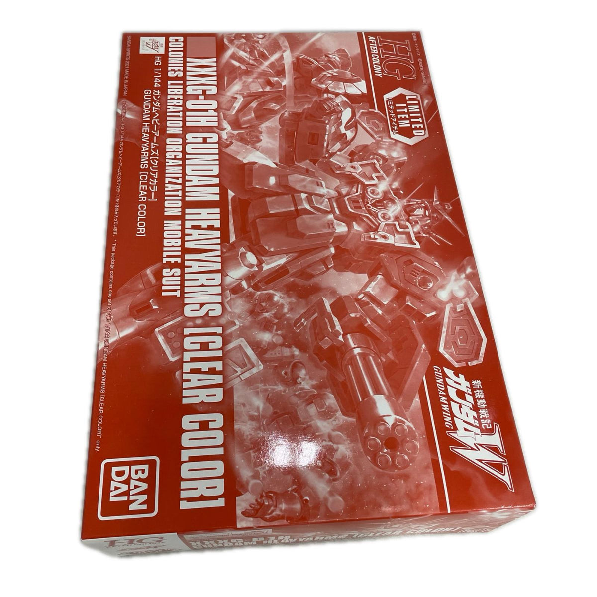 HG XXXG-01H ガンダムヘビーアームズ クリアカラー ガンプラ