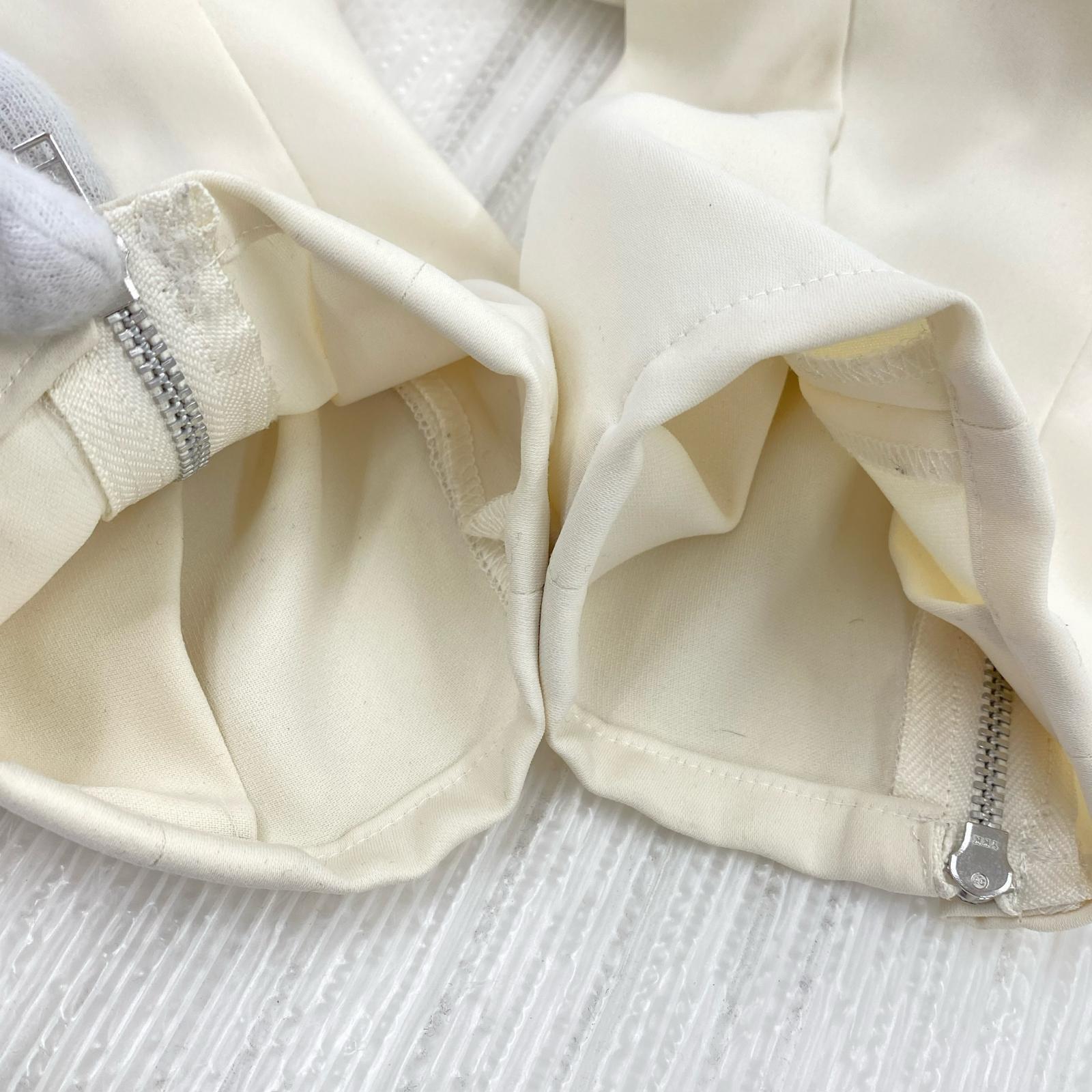 パンツ MEGMIURA 23SS Drape Bontan Pants 40 ホワイト