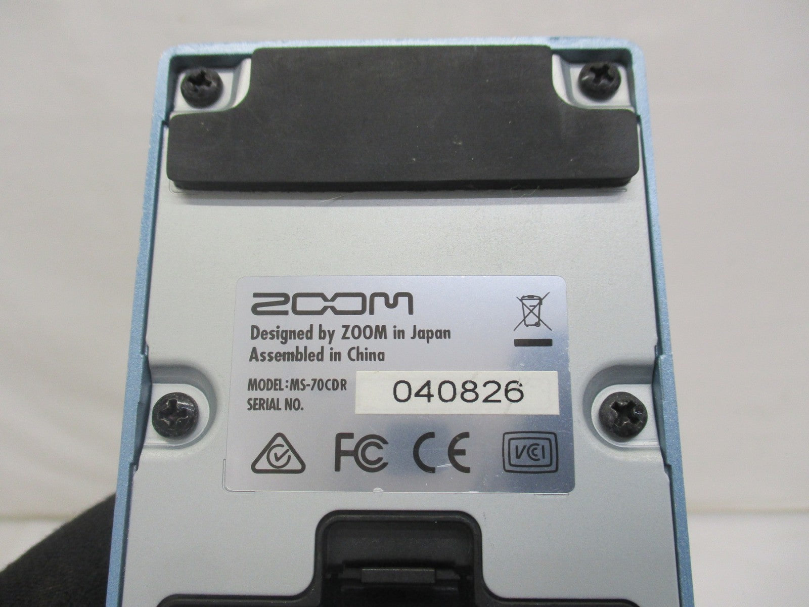 ZOOM MS-70CDR エフェクター