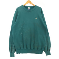 スウェット 90s ﾒｷｼｺ製 緑 XL