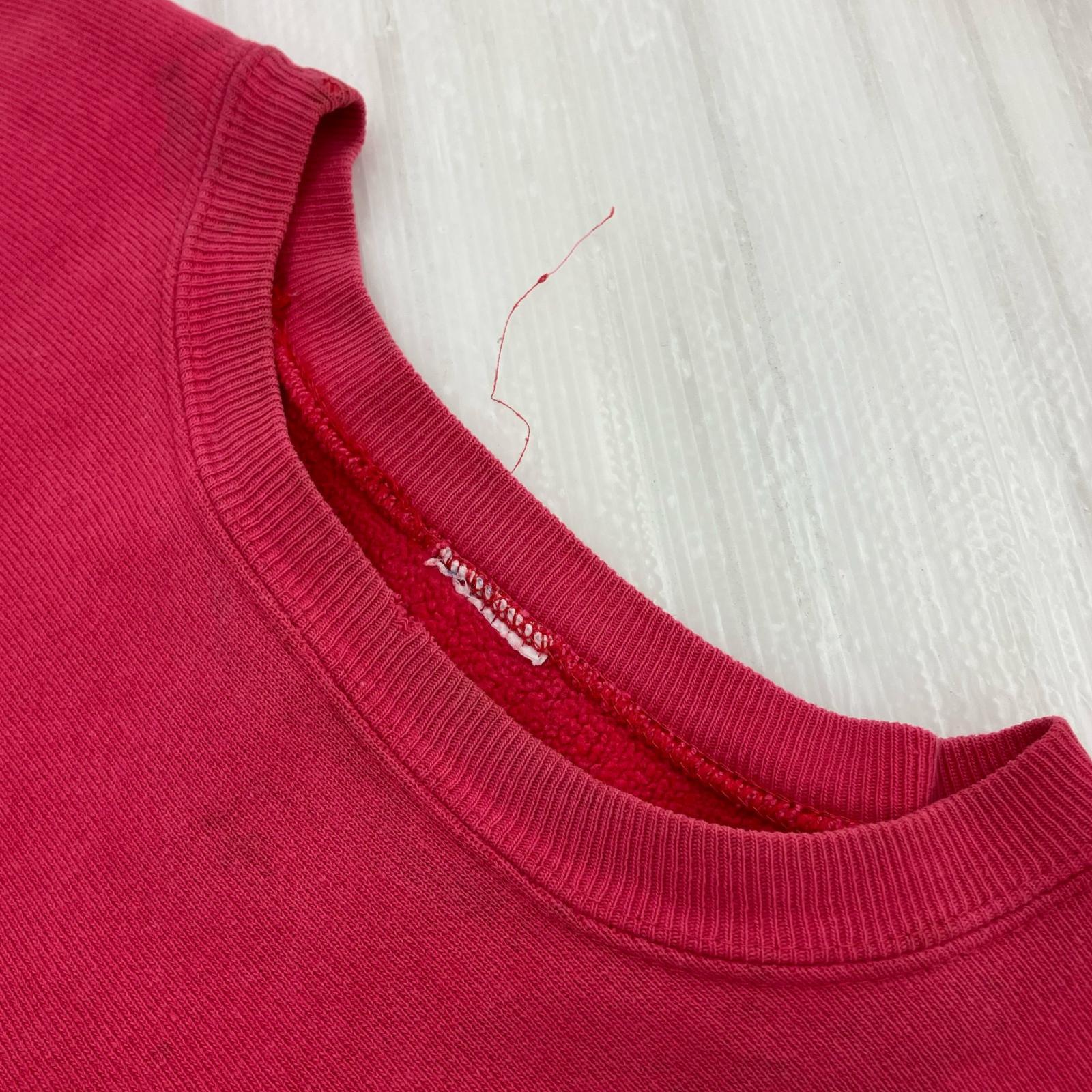 スウェット Reverse Weave 90s ピンク