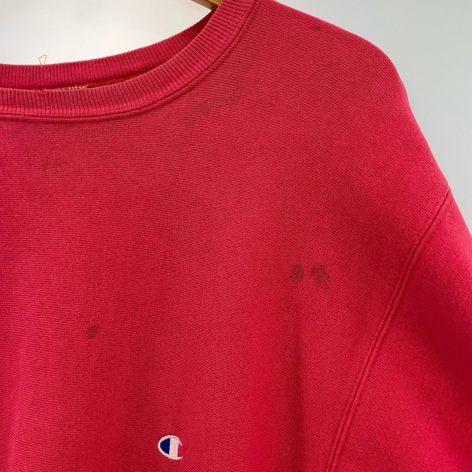 スウェット Reverse Weave 90s ピンク