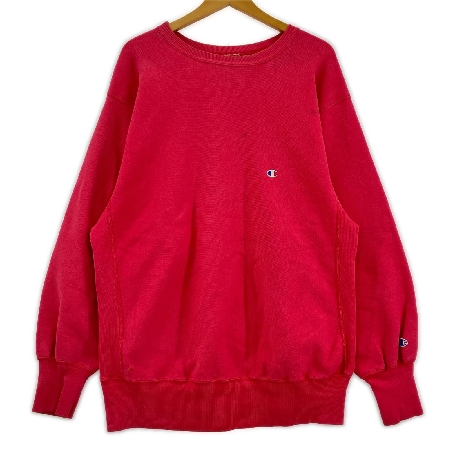 スウェット Reverse Weave 90s ピンク