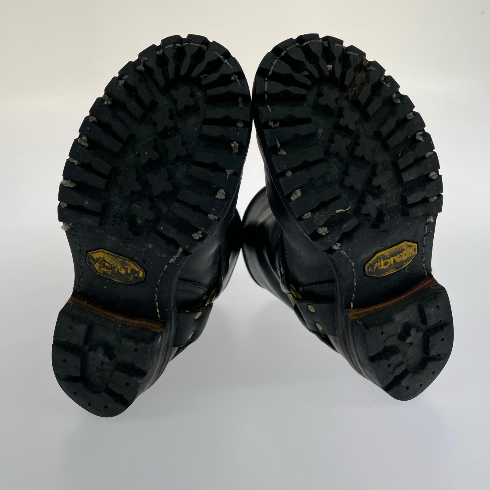 ブーツ Engineer Boots カスタム ハーネス 08年 (8E) 26.5cm (US8 1/2 UK8 EU43) ブラック