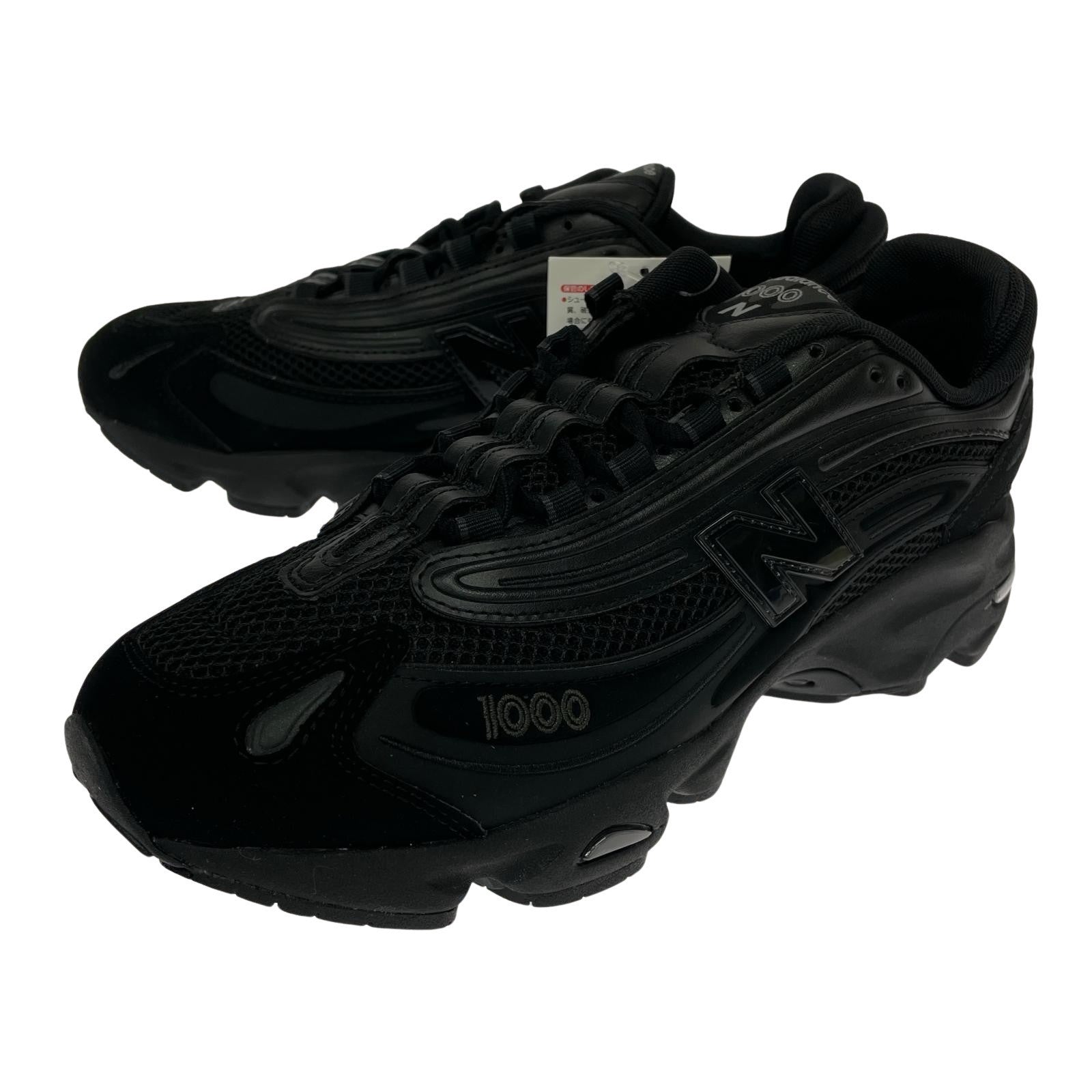 スニーカー M1000B ローカットスニーカー（26.5）黒 26.5cm (US8 1/2 UK8 EU43) ブラック