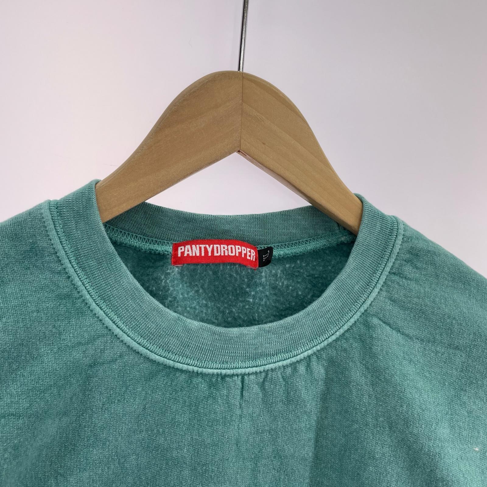 スウェット pantydropper pantylandプリント スウェット 緑 XL