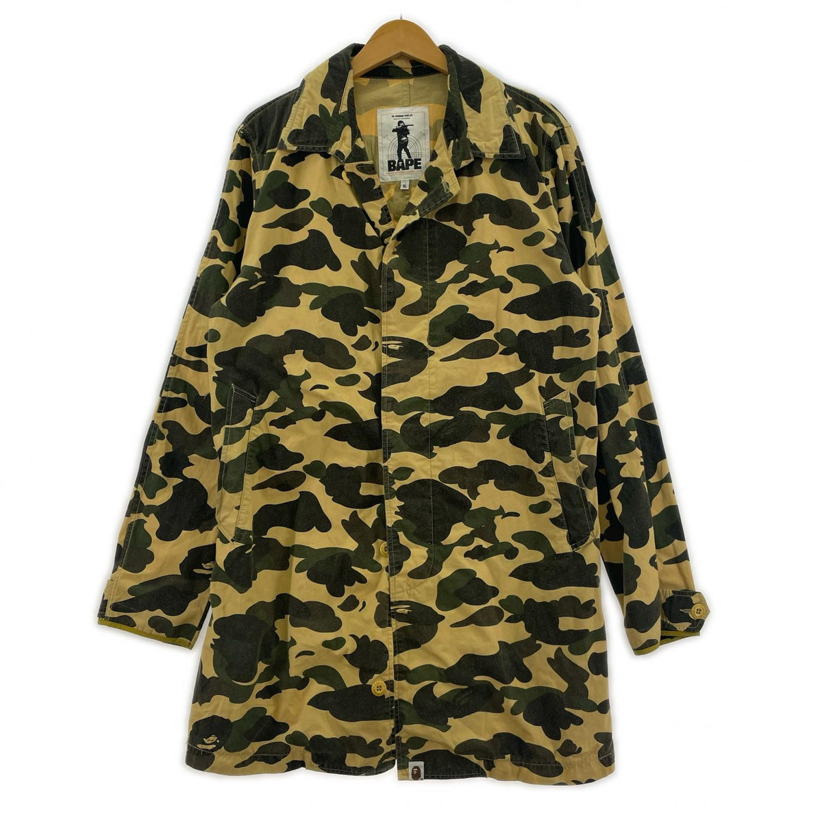 ジャケット 1st camo ステンカラーコート (XL) マルチカラー