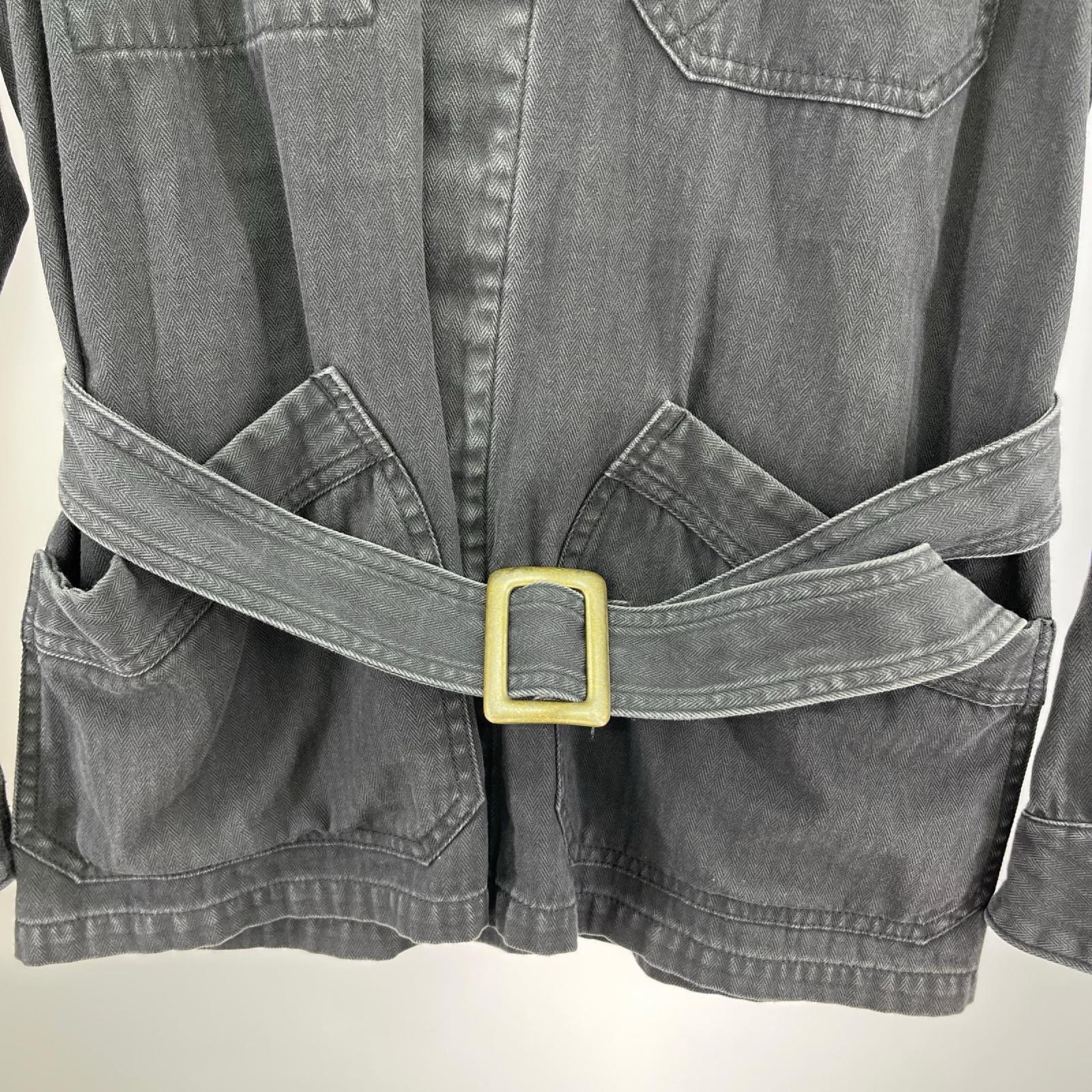 ジャケット By Gladhand SHOP COAT ﾍﾘﾝﾎﾞｰﾝ 黒 (M) M ブラック