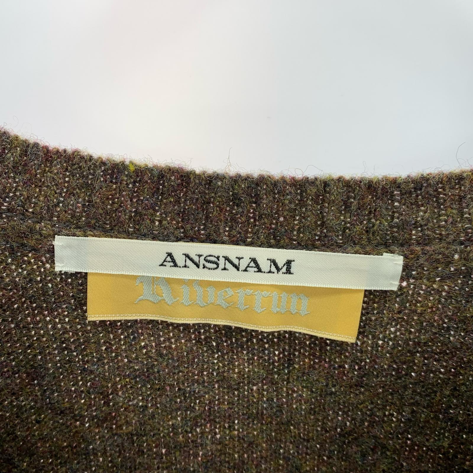 ニット ANSNAM ブラウン