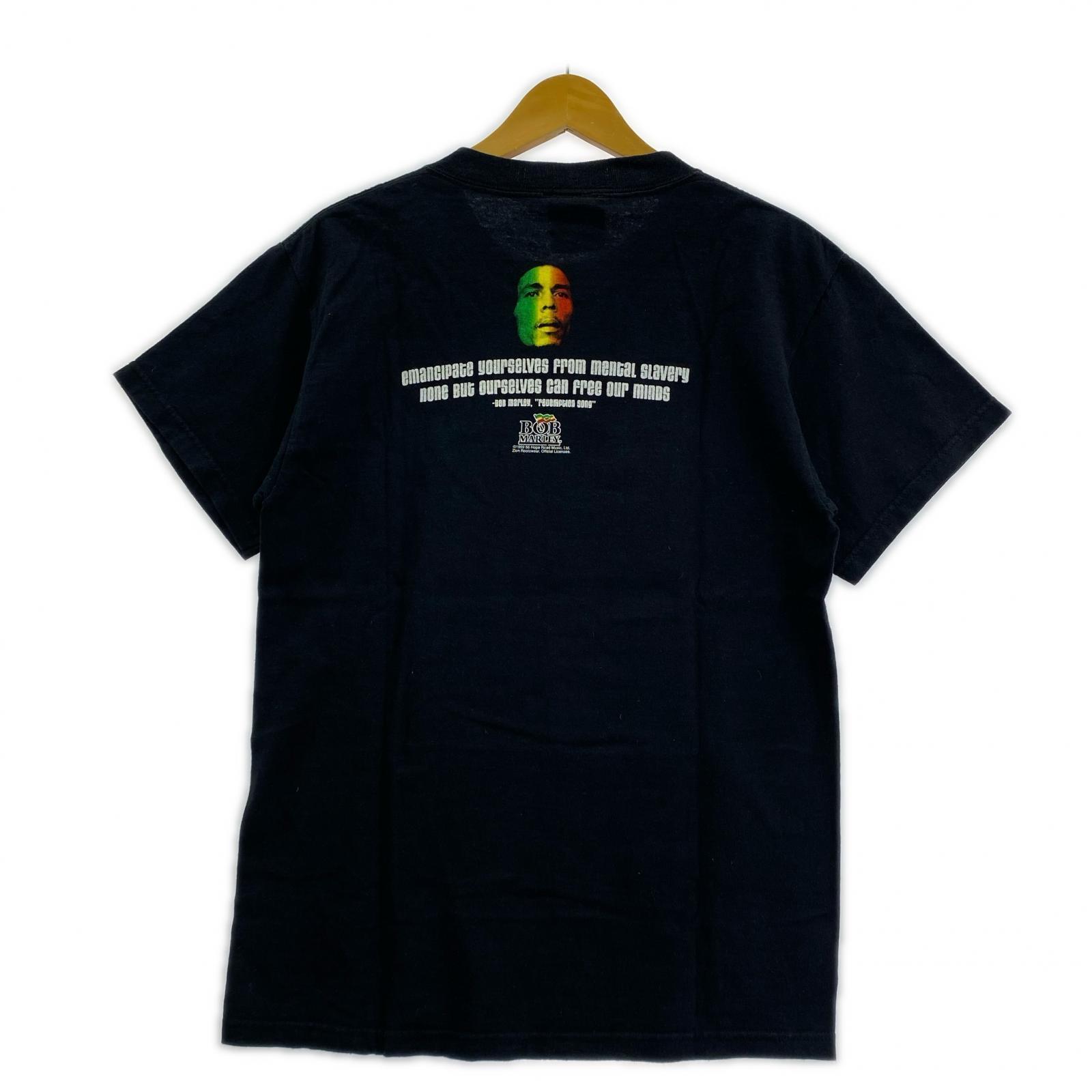 半袖Ｔシャツ Zion/ボブマーリー S ブラック