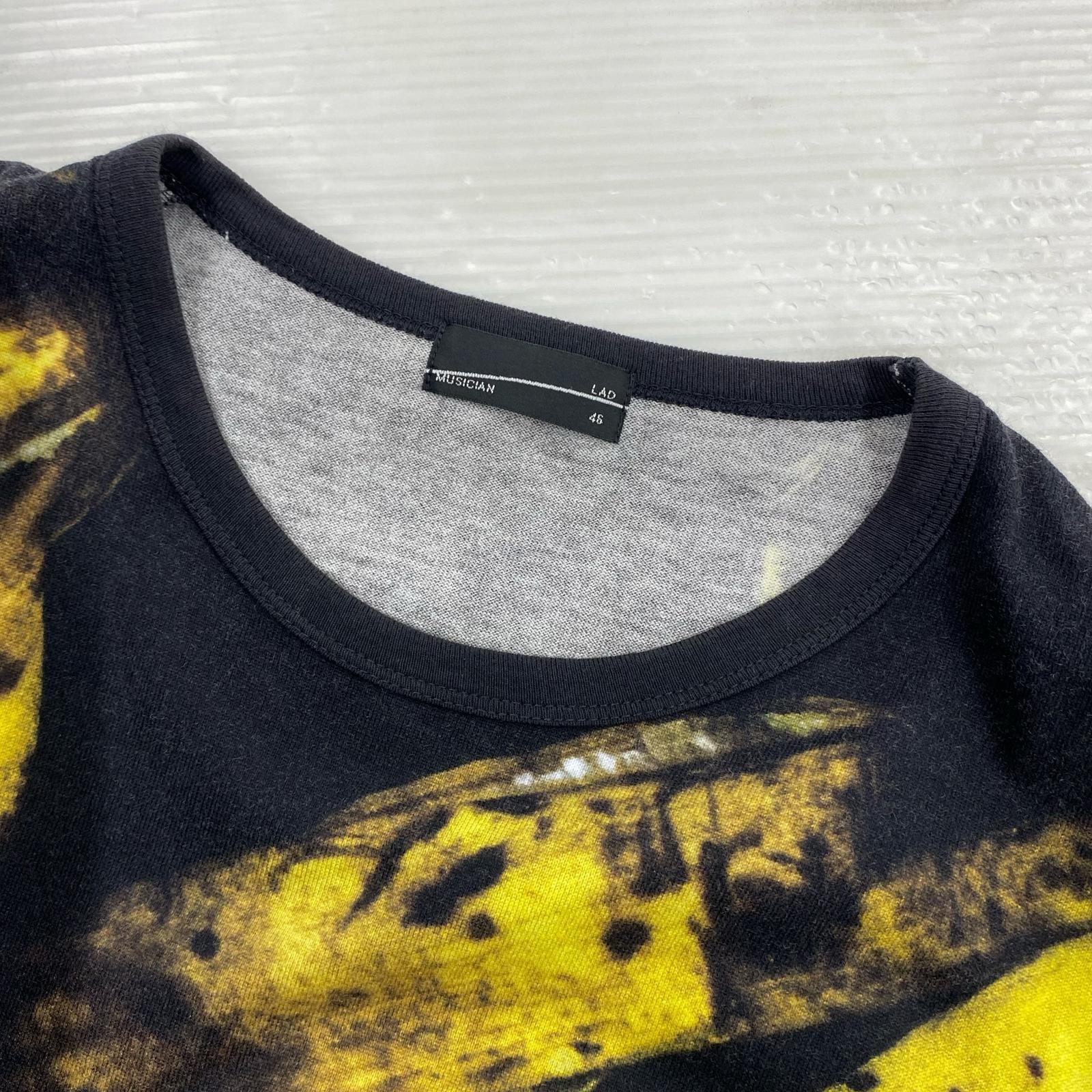 半袖Ｔシャツ LAD MUSICIAN NKJET BANANA BIG T-SHIRT
