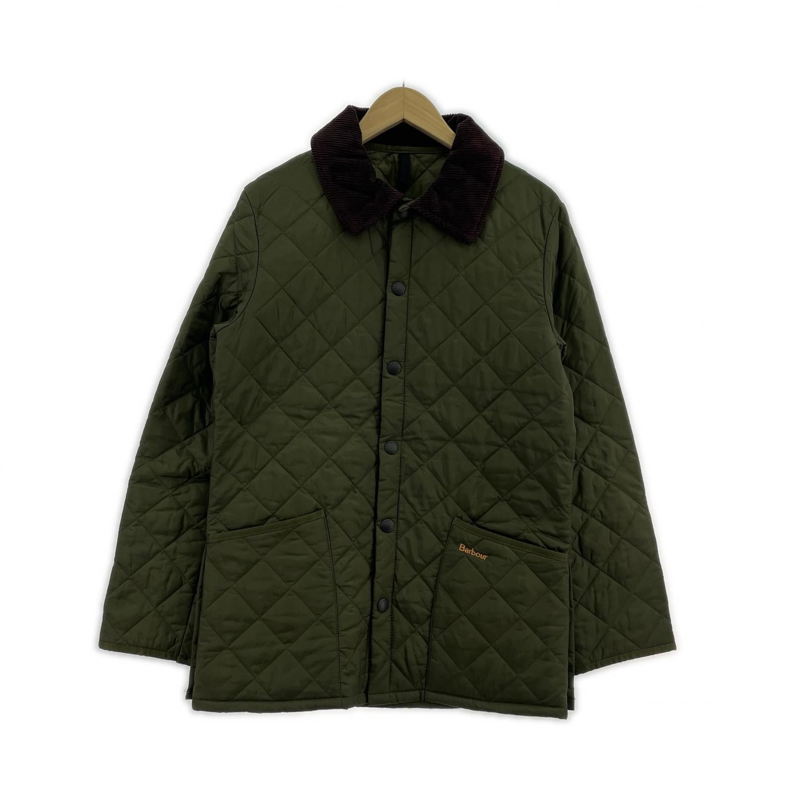 ジャケット LIDDESDALE QUILTED JACKET XXS OLIVE カーキ
