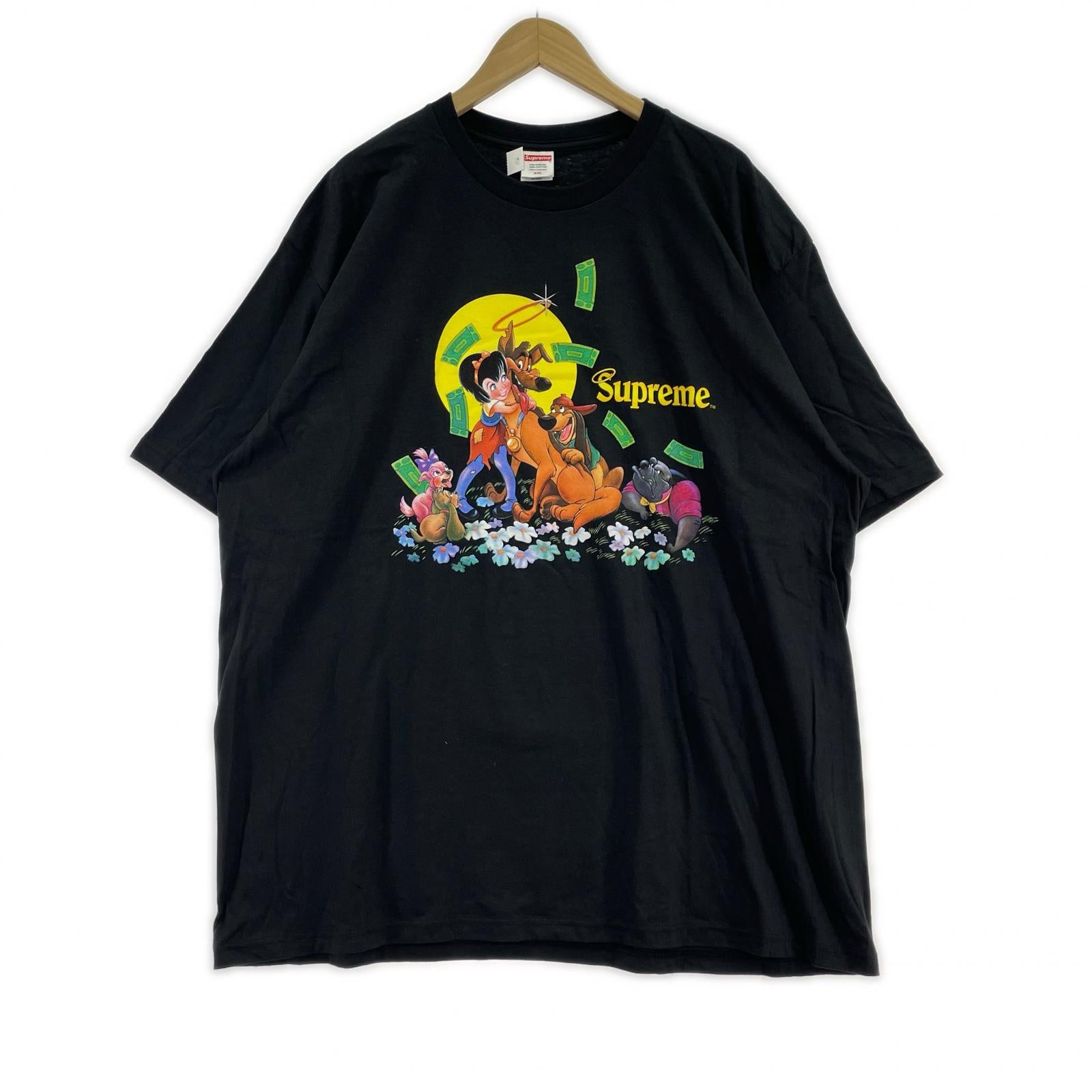 半袖Ｔシャツ Supreme 25AW All Dogs Go To Heaven Tee XXL 黒 ブラック