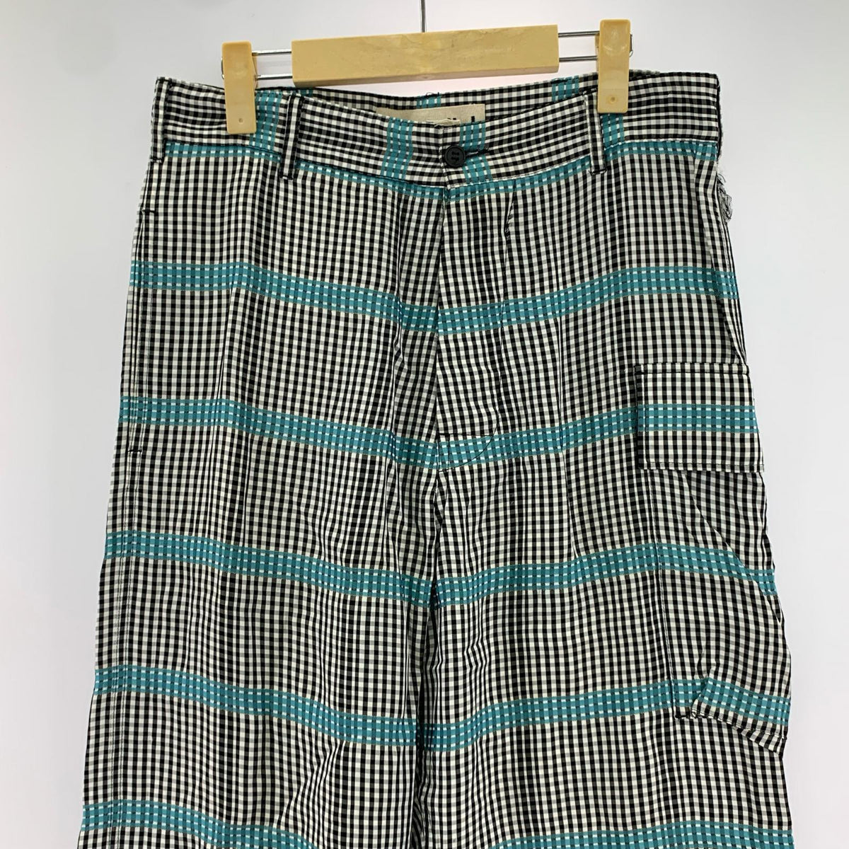 その他ボトムス MARNI コントラストスティッチトラウザーパンツ　46 ブラック