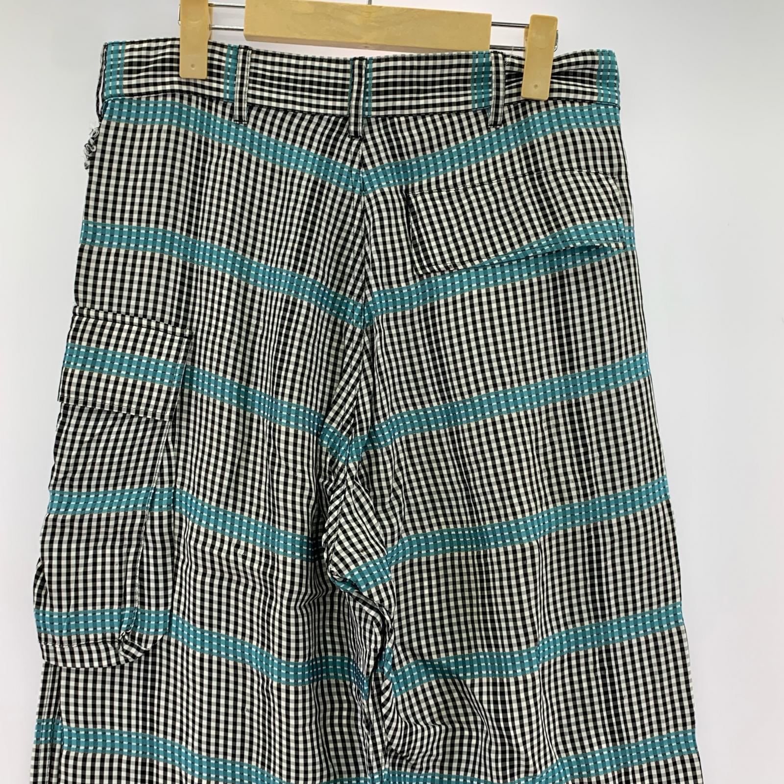 その他ボトムス MARNI コントラストスティッチトラウザーパンツ　46 ブラック