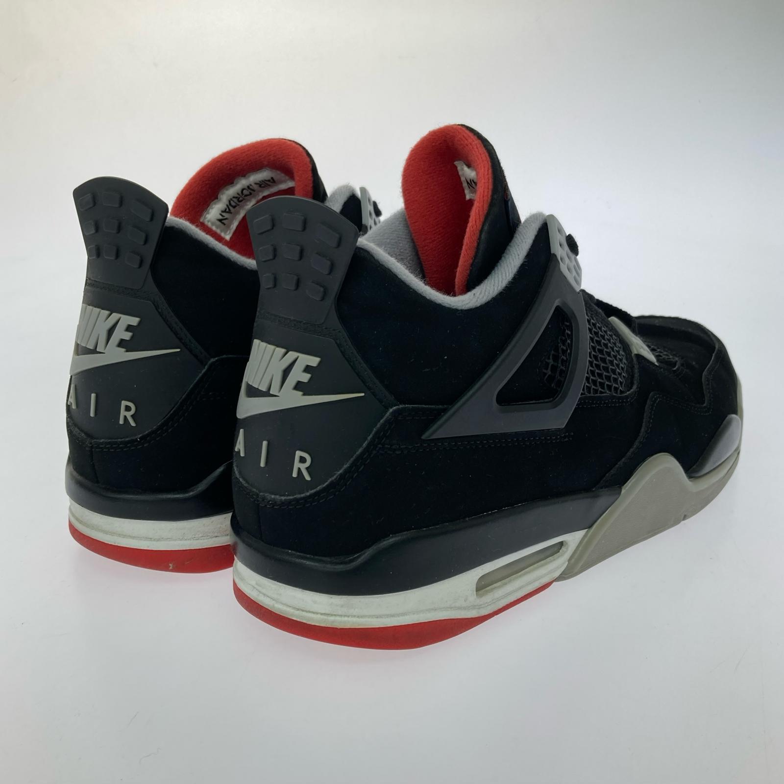 スニーカー AIR JORDAN 4 RETRO BRED 2018 30.5cm 30.5cm (US12 1/2 UK12 EU51) ブラック