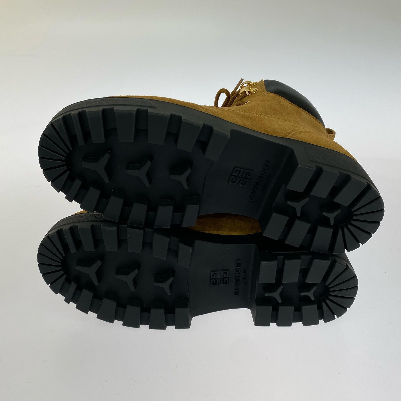 ブーツ GIVENCHY TREKKER ANKLE BOOTS 38 ブラウン