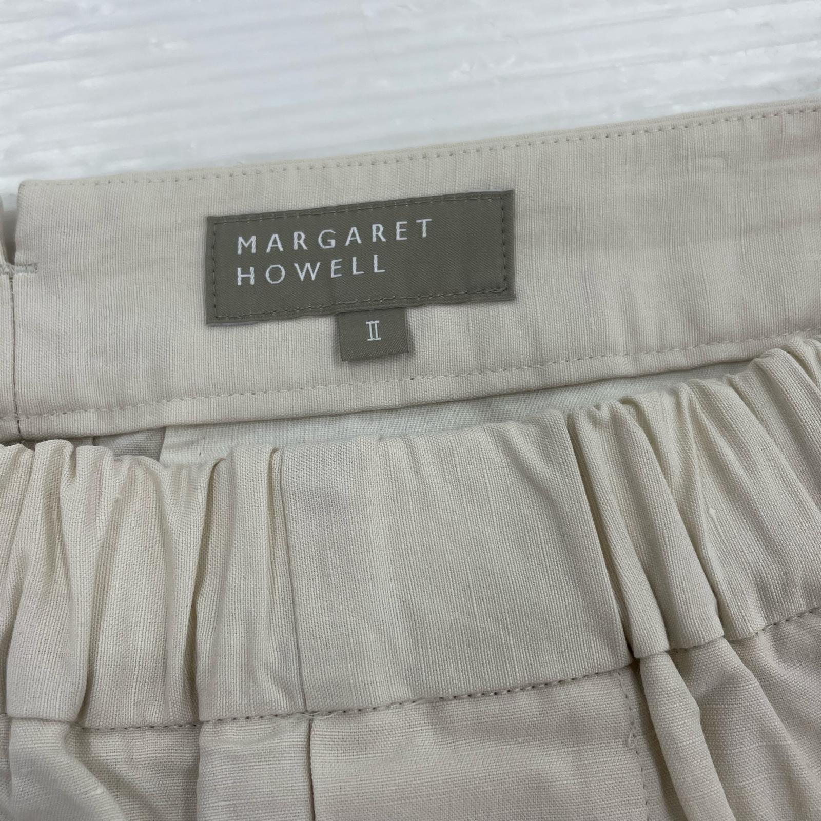 スカート PLAINWEAVE COTTON LINEN ホワイト