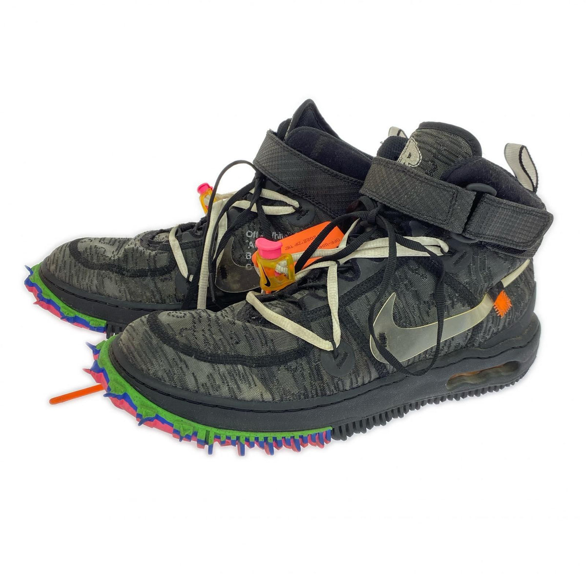 スニーカー ×Off-White 1 MID 27.5cm 27.5cm (US9 1/2 UK9 EU45) ブラック