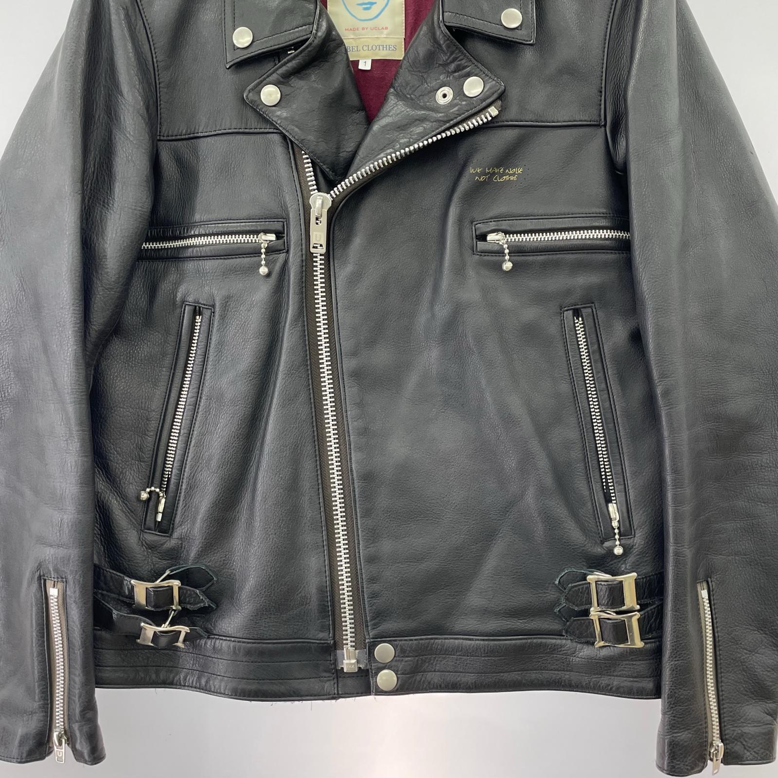 ライダースジャケット 12AW PSYCHO COLOR期 ダブルライダース (1) 1 ブラック
